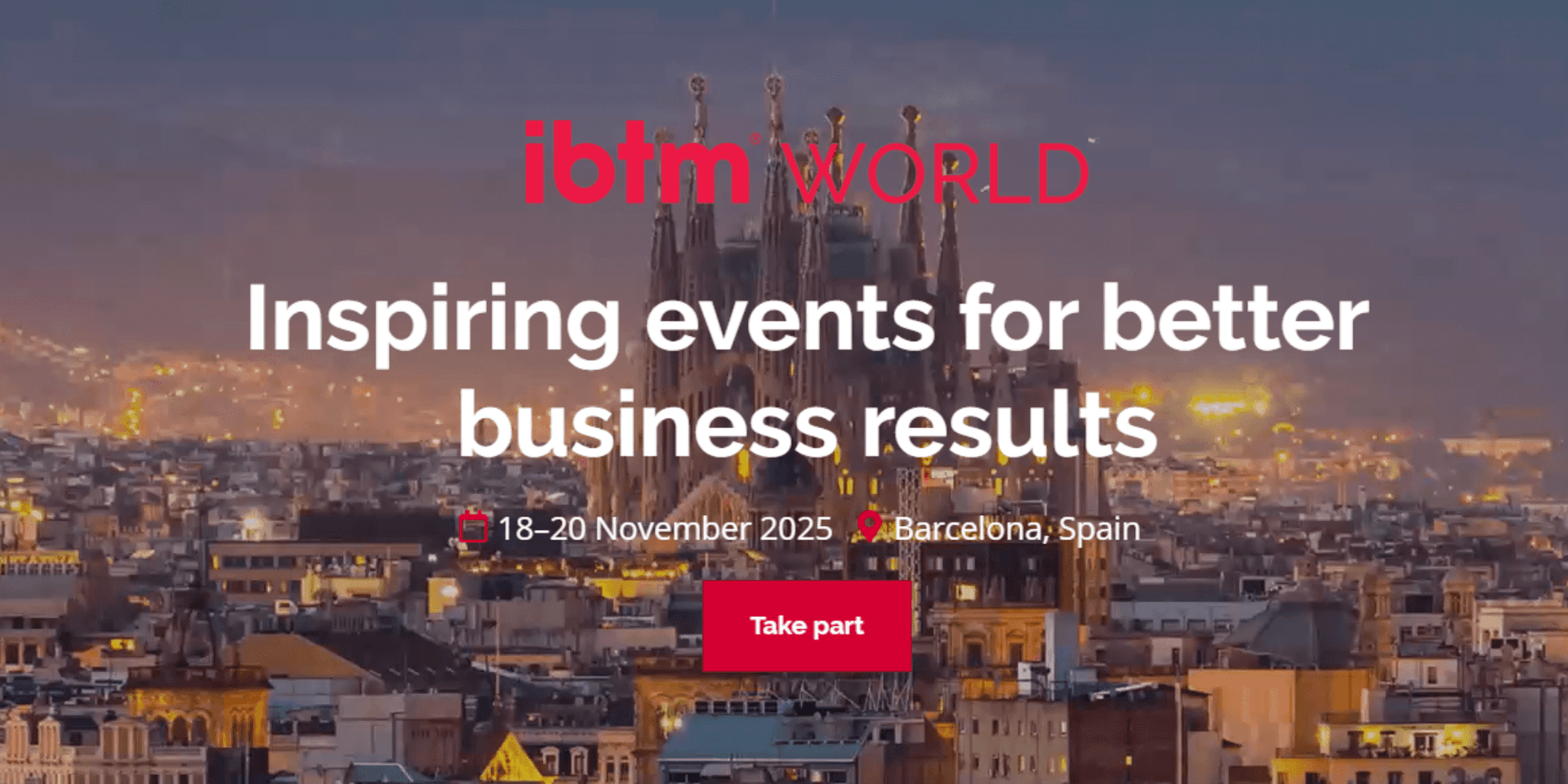 Inspiring events for better business results - 2025