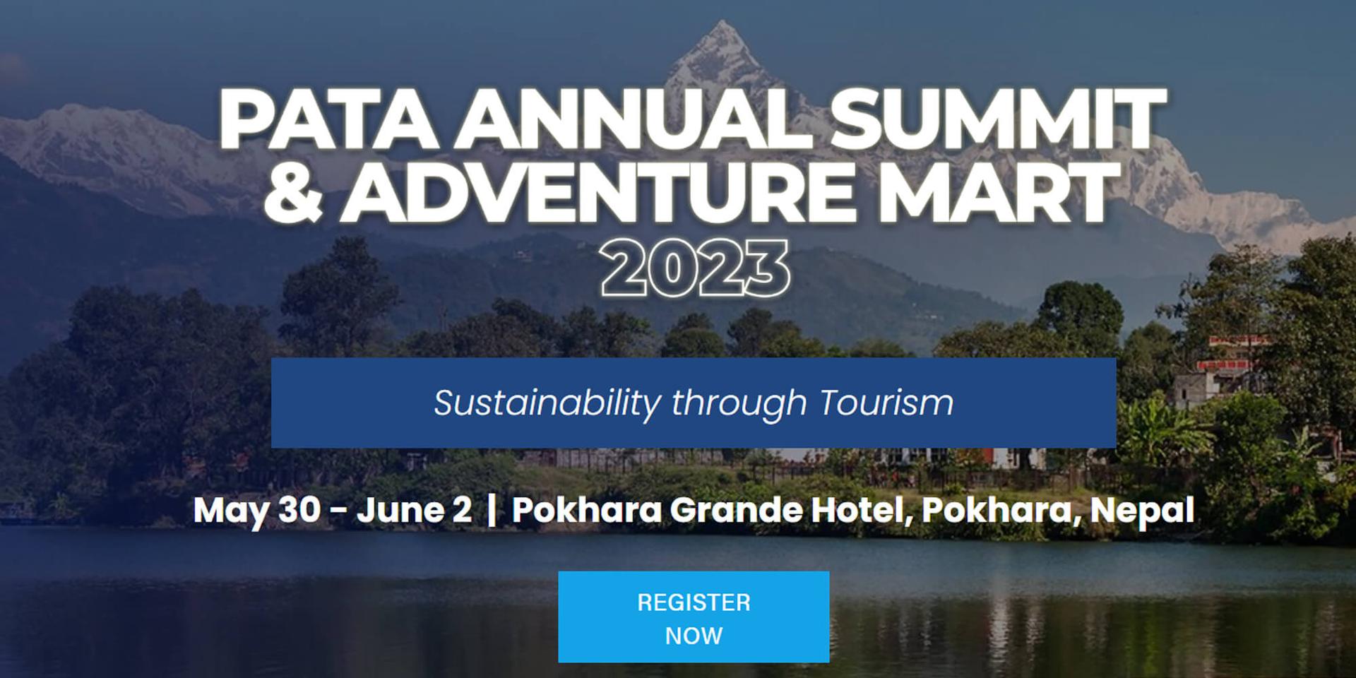 The PATA Annual Summit & Adventure Mart 2023 header