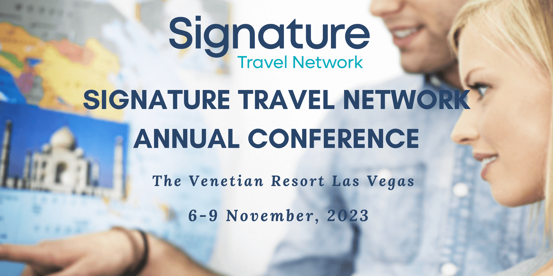 Signature Travel Network Annual Conference 2023 header