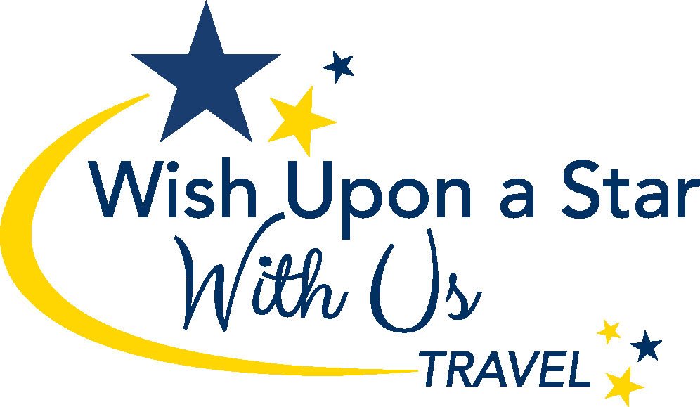 Wish Upon a Star With Us Travel logo