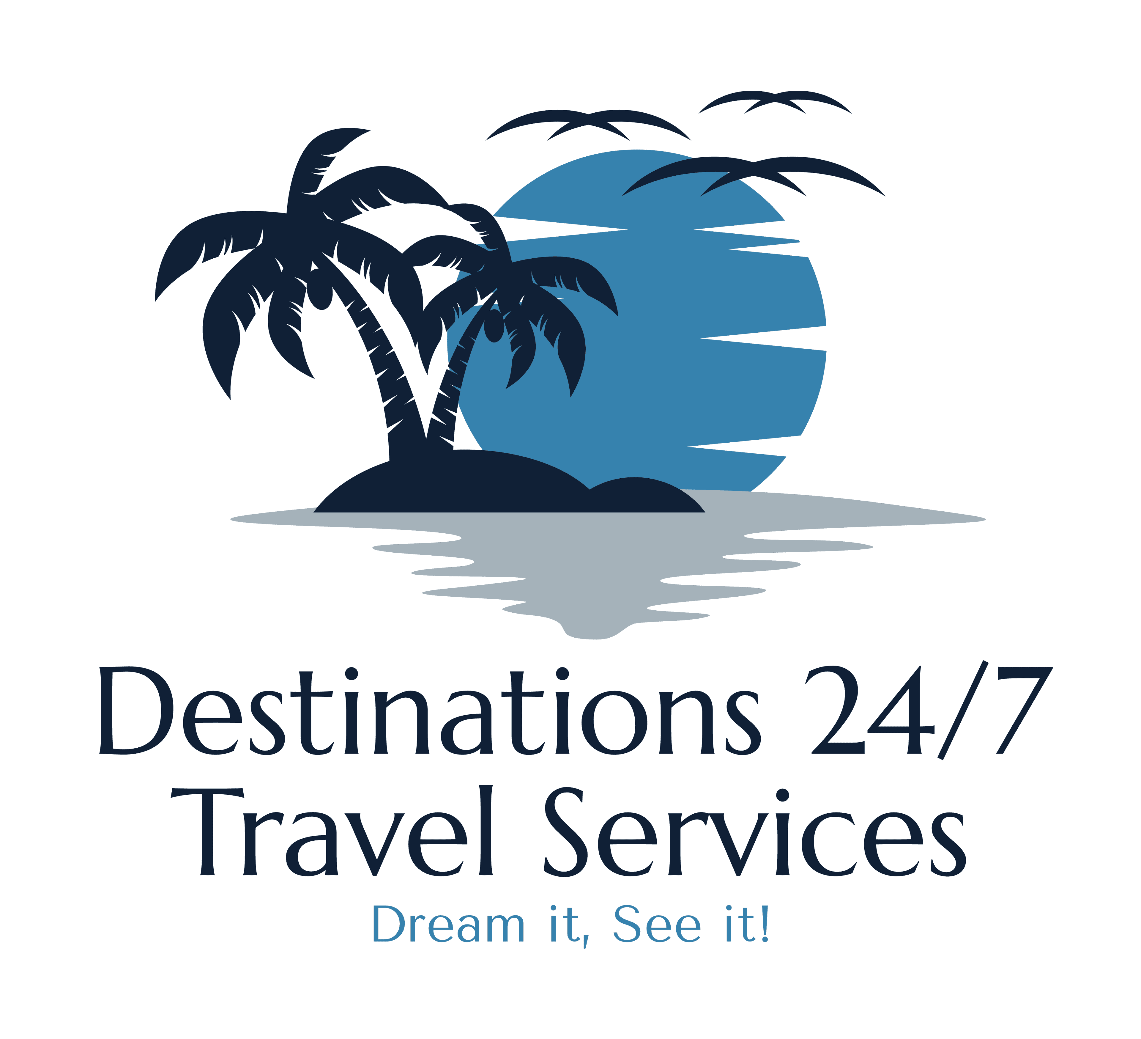 Destinations 24/7 Travel Services logo